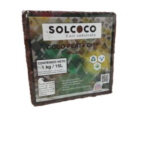 Solcoco fibra coco + coco chip 1Kg